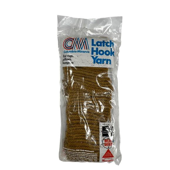 CM LATCH HOOK YARN Lot 15 Mixed Color Craft Rug Yarn Lot Crafting Supplies New - Picture 4 of 11